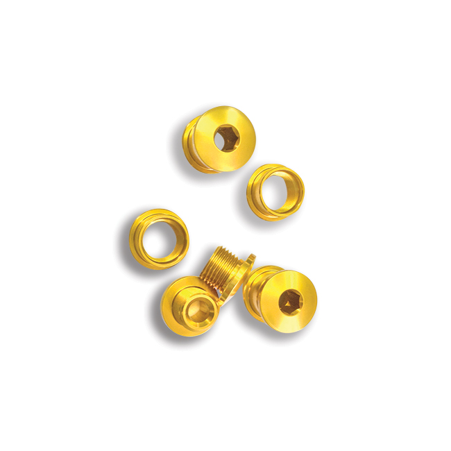 Single Ring Bolts Gold