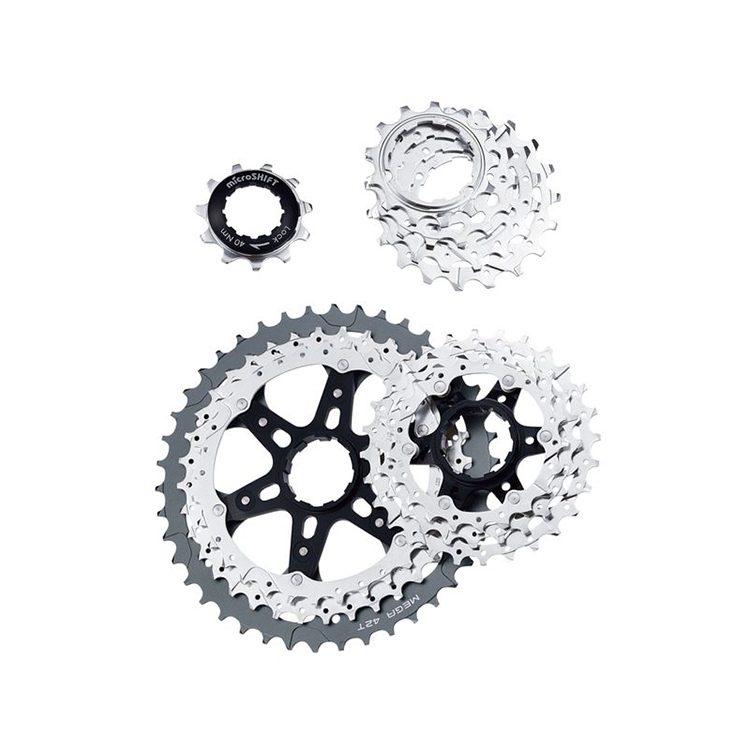 microSHIFT ADVENT Cassette - 9 Speed 11-42t Black ED Coated main image 0