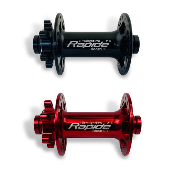 Ultralight PRO Boost110 Black & Red Front View